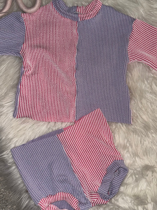 Oversized tee/shorties
