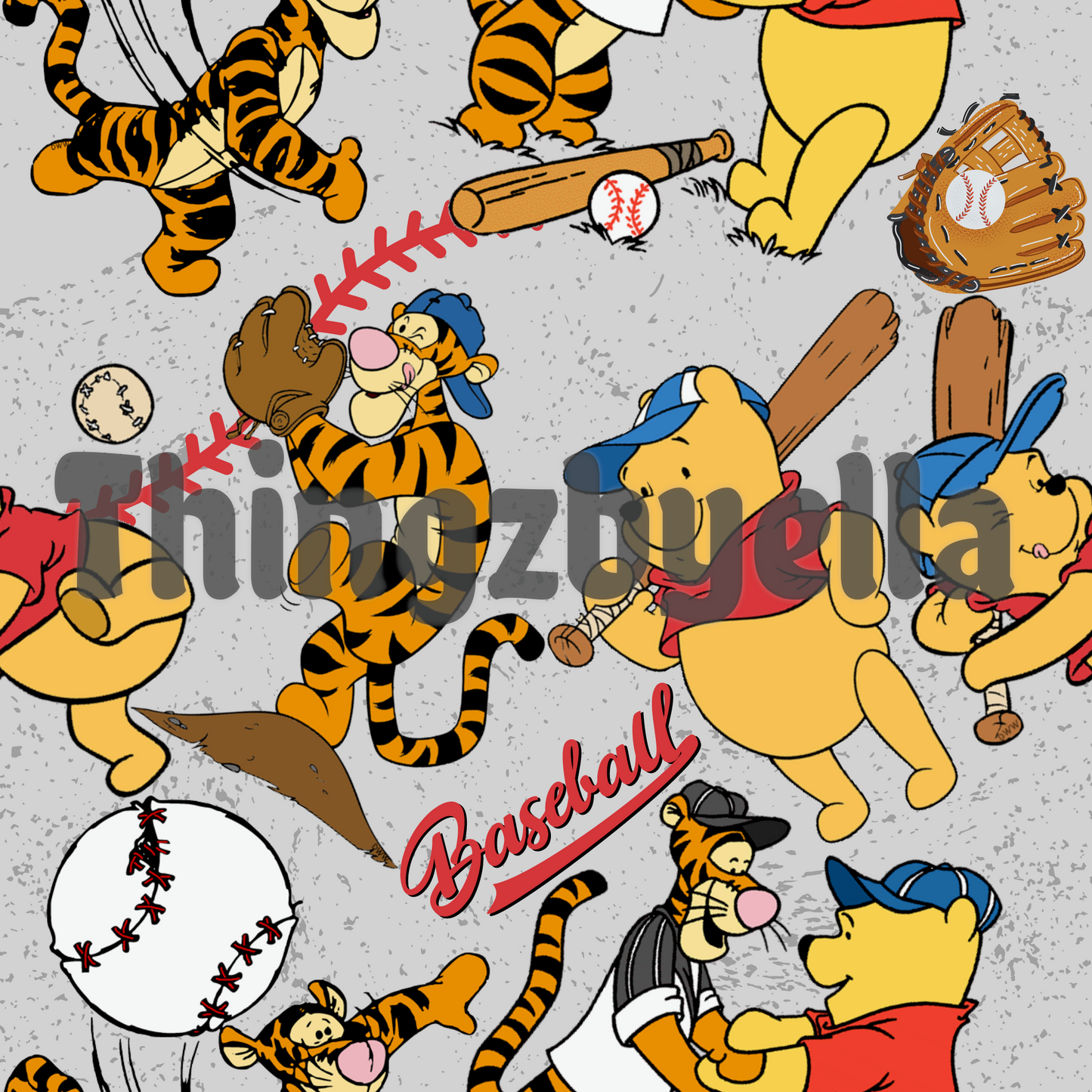 Pooh baseball