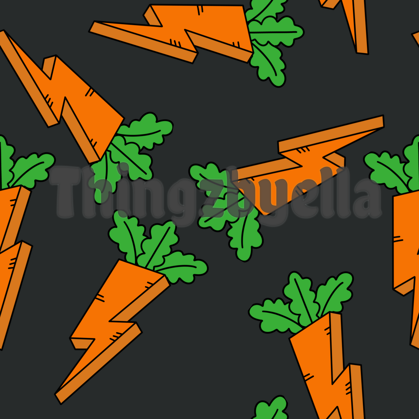 Carrot lightning bolts