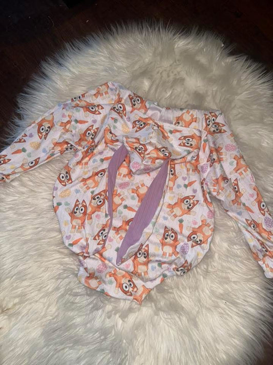 2t bunny romper