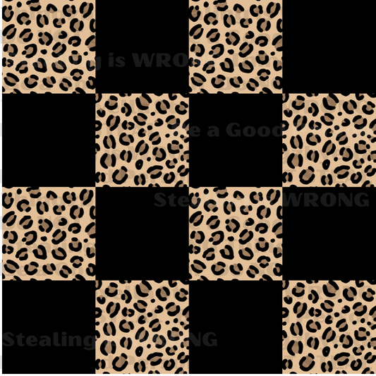 Cheetah checkered