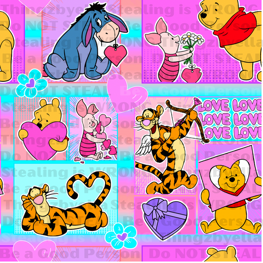 Honey Bear V-Day cards