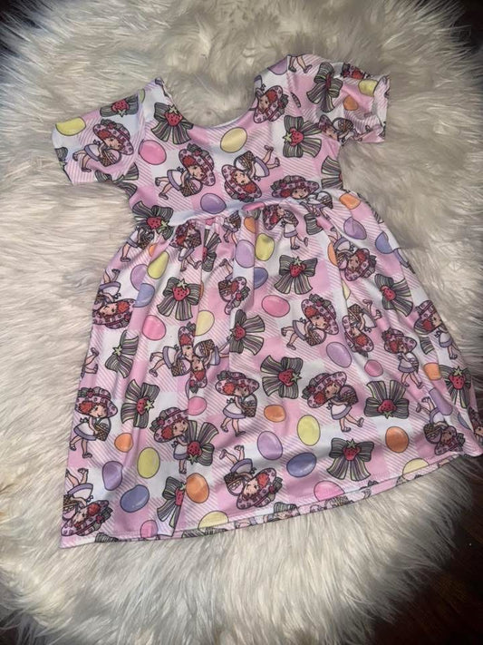 4t strawberry shortcake dress