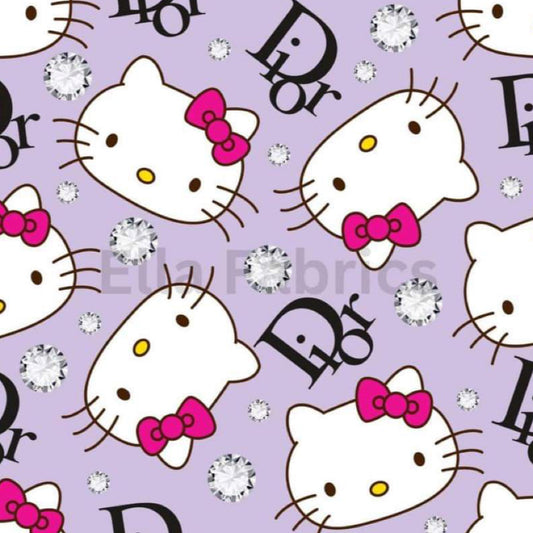 Hello kitty dior purple