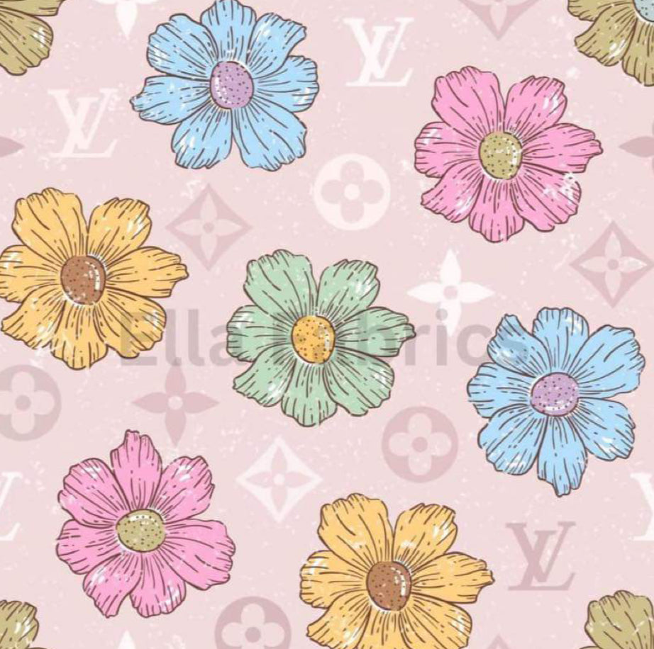 Colorful flower LV