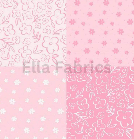 Pink dainty floral