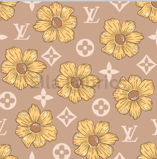 Brown flower LV