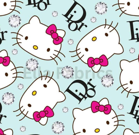 Hello kitty dior blue