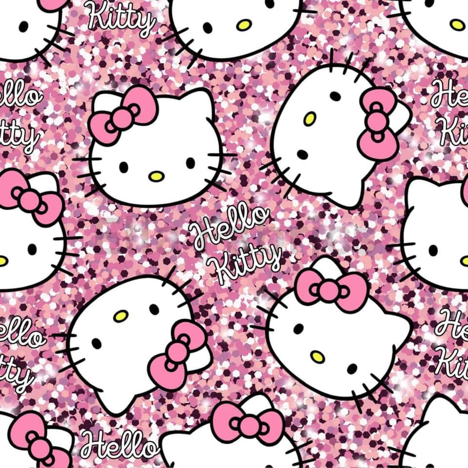 Sequins Pink hello kitty