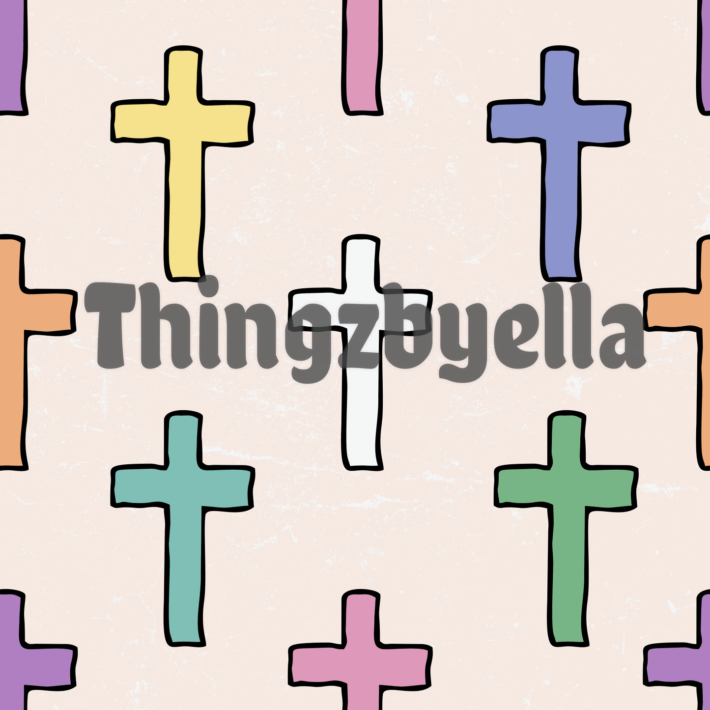 Pastel crosses