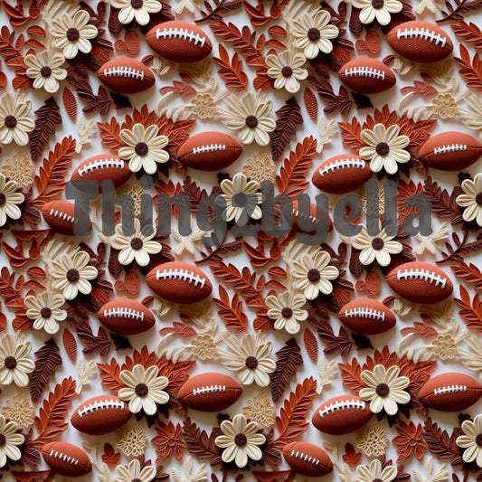 Embroidered Football